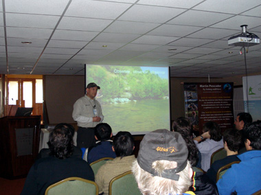 Rodrigo Sandoval  -  Primer Congreso de Pesca con Mosca "Chile Expo Fly Fishing"